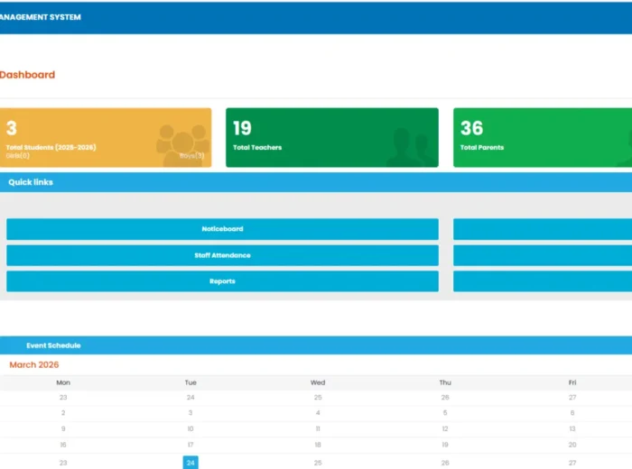 School ERP – Smart School Management System